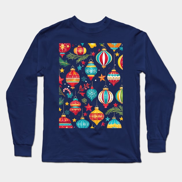 MERRY CHRISTMAS Long Sleeve T-Shirt by likbatonboot